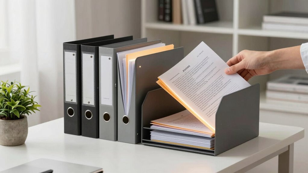 organize label review regularly