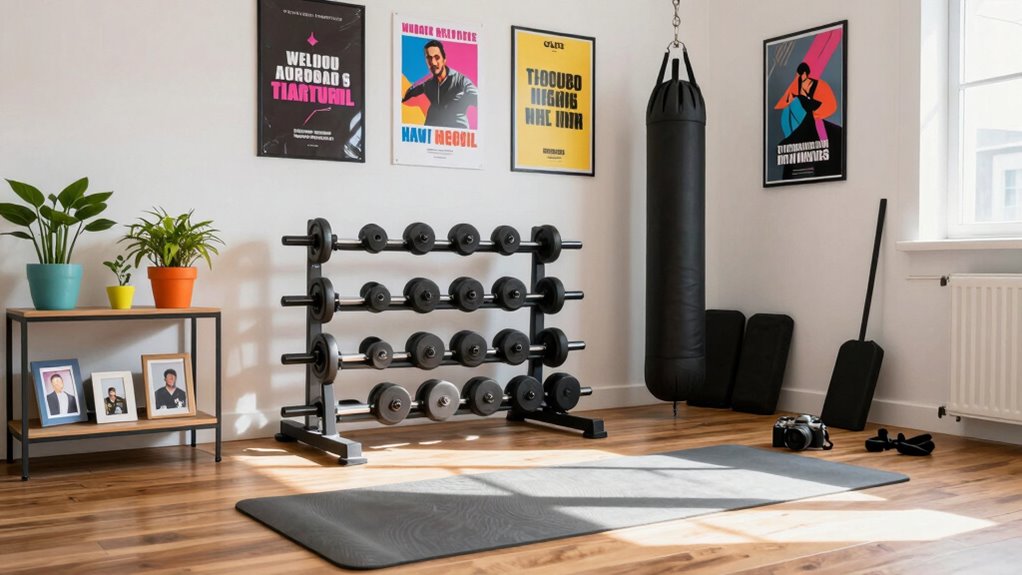 personalized inspiring workout environment