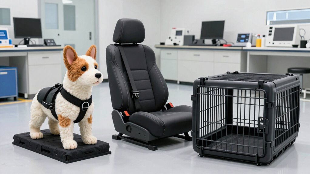 pet crash test procedures