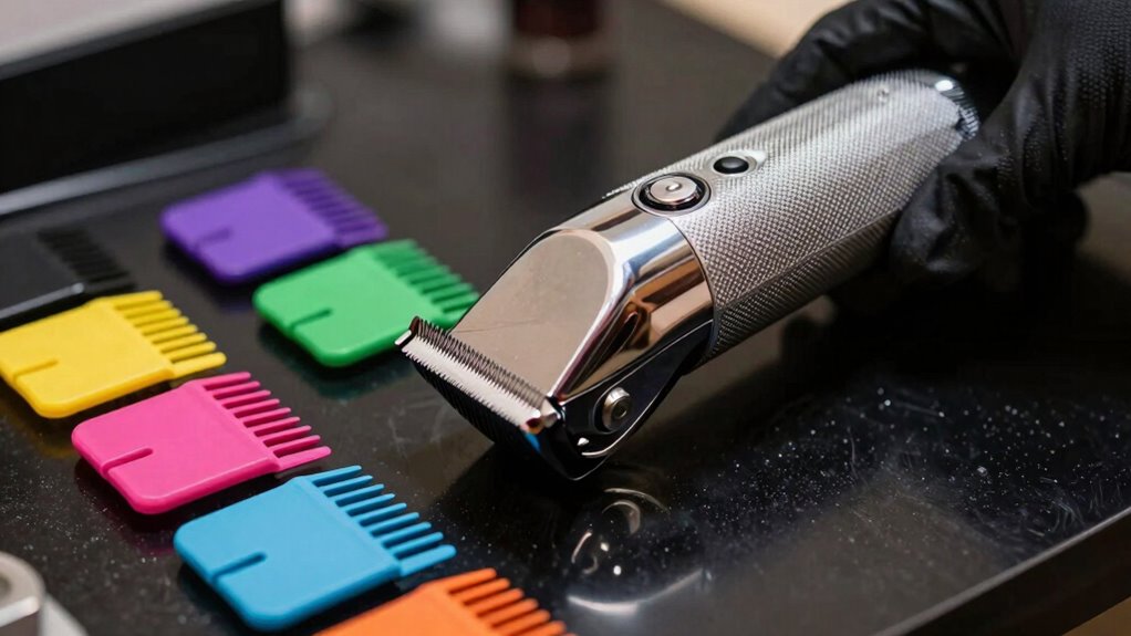 proper blade and attachment selection