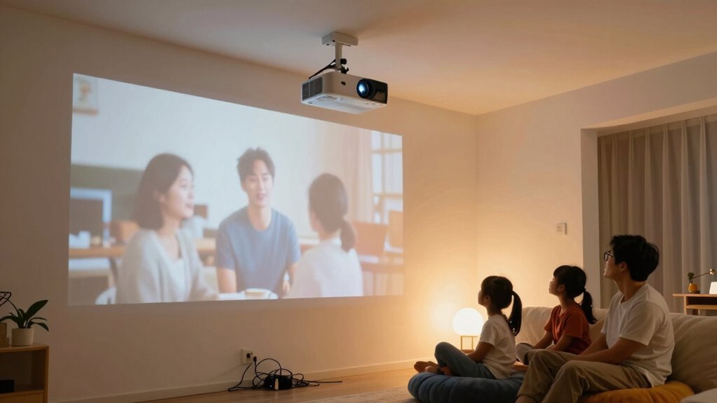 proper projector positioning techniques