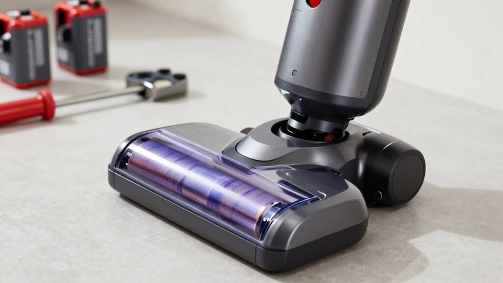 replace vacuum battery promptly