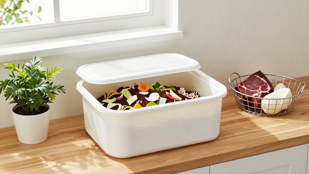 safe indoor composting materials