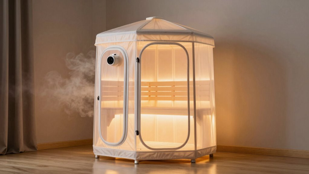 sauna size safety features