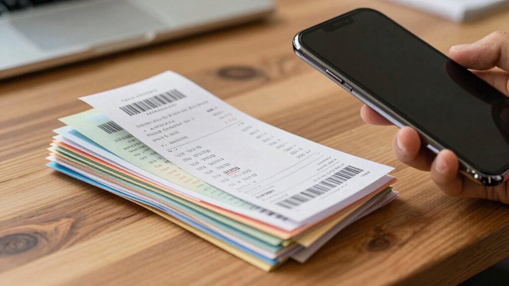 secure digital receipt storage