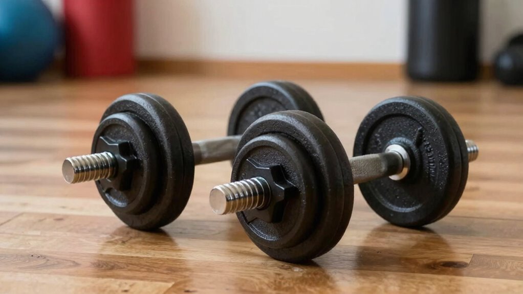 secure grip adjustable weights