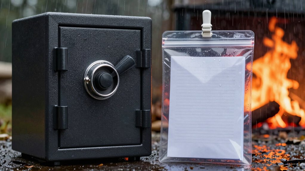 secure waterproof document safes