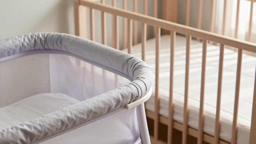 size comparison of bassinets