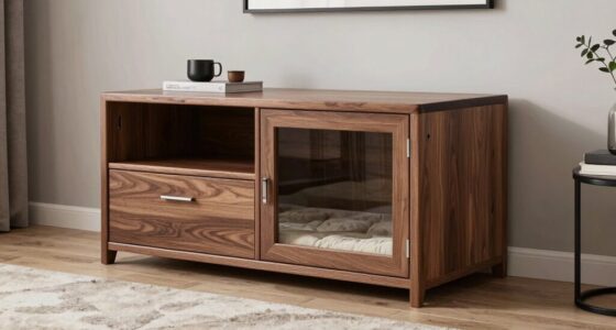 stylish dog crate furniture