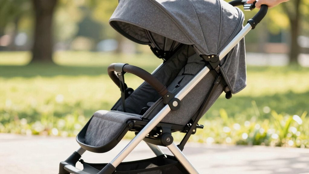 test stroller folding at home