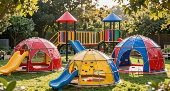top backyard kids climbing domes