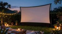 top backyard projector screens