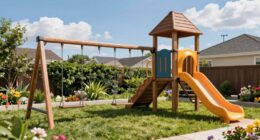 top backyard swing sets