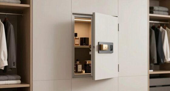 top closet wall safes