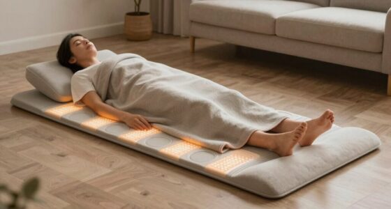top heated massage mats