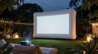 top inflatable backyard screens