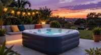 top inflatable hot tubs