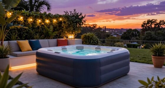 top inflatable hot tubs