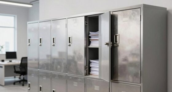 top lockable metal cabinets