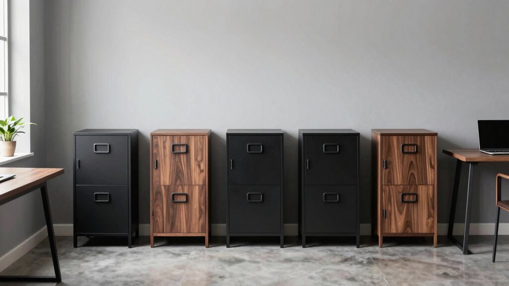 top locking office storage