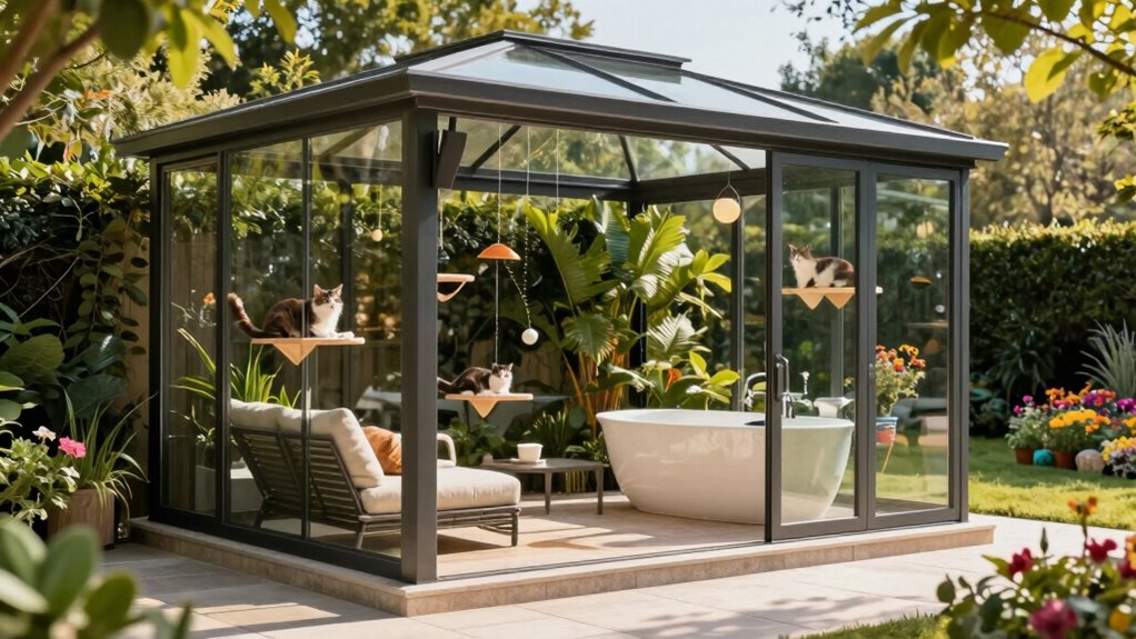 top outdoor cat enclosures