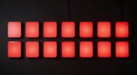 top red light panels