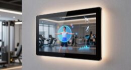 top wall mounted workout mirrors