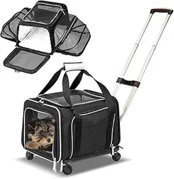 travel friendly pet carrier