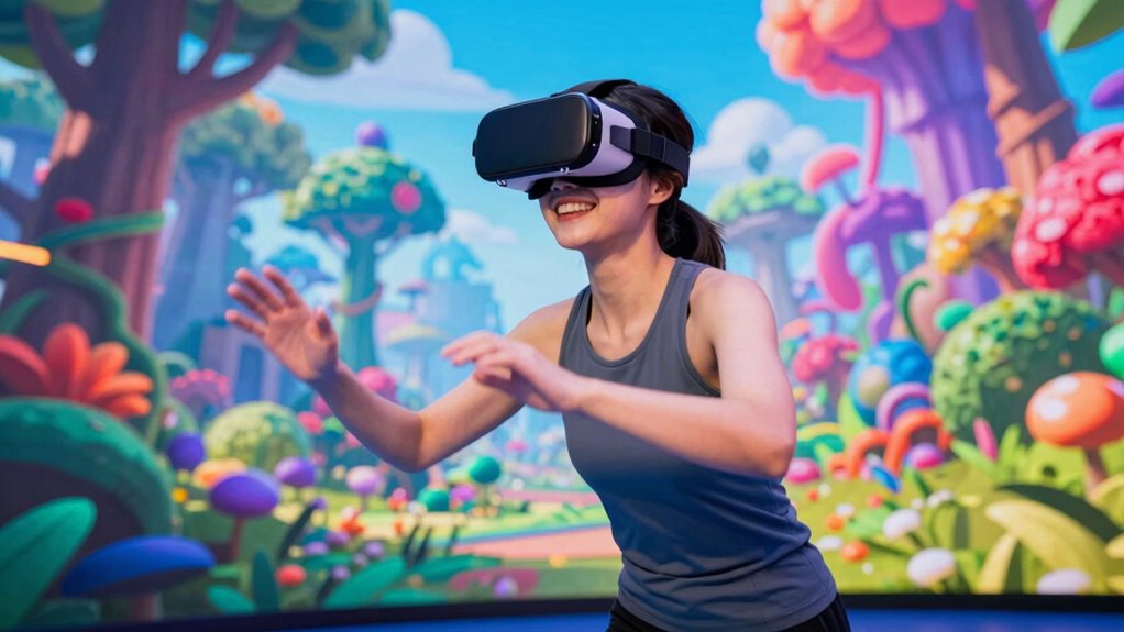 vr fitness eases stress
