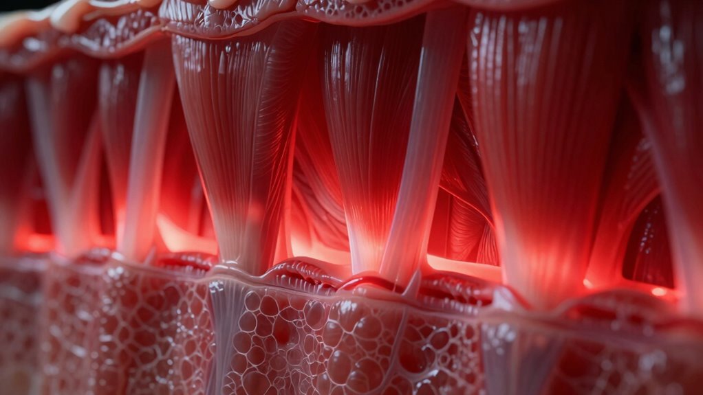 wavelengths determine tissue penetration