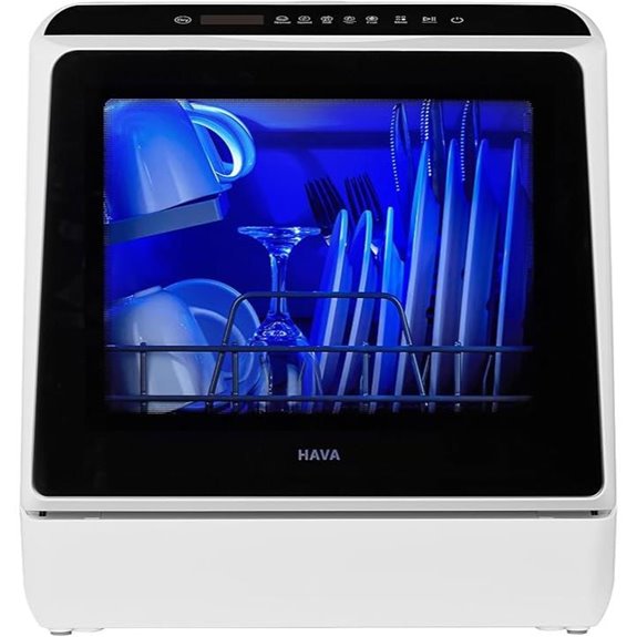 countertop dishwasher with programs
