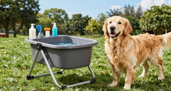 top portable dog bath stations