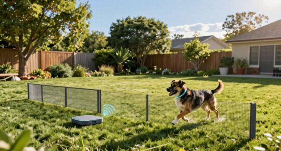 top wireless yard fences