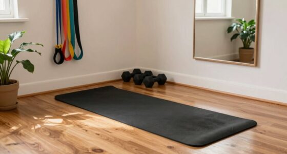 accessible home workout space