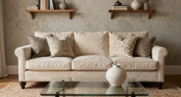 balanced textured room layering