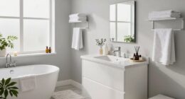 bathroom setup for self care