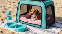 comfortable travel pet gear