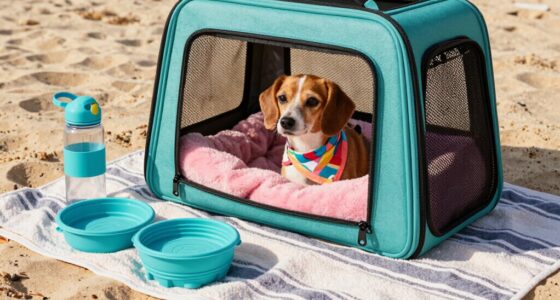 comfortable travel pet gear