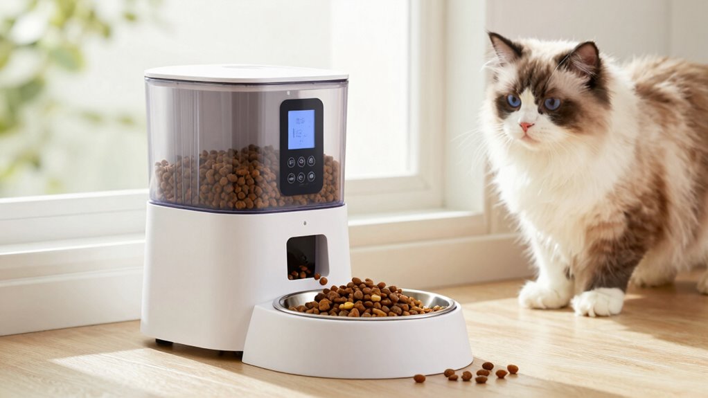 consistent automated pet feeding