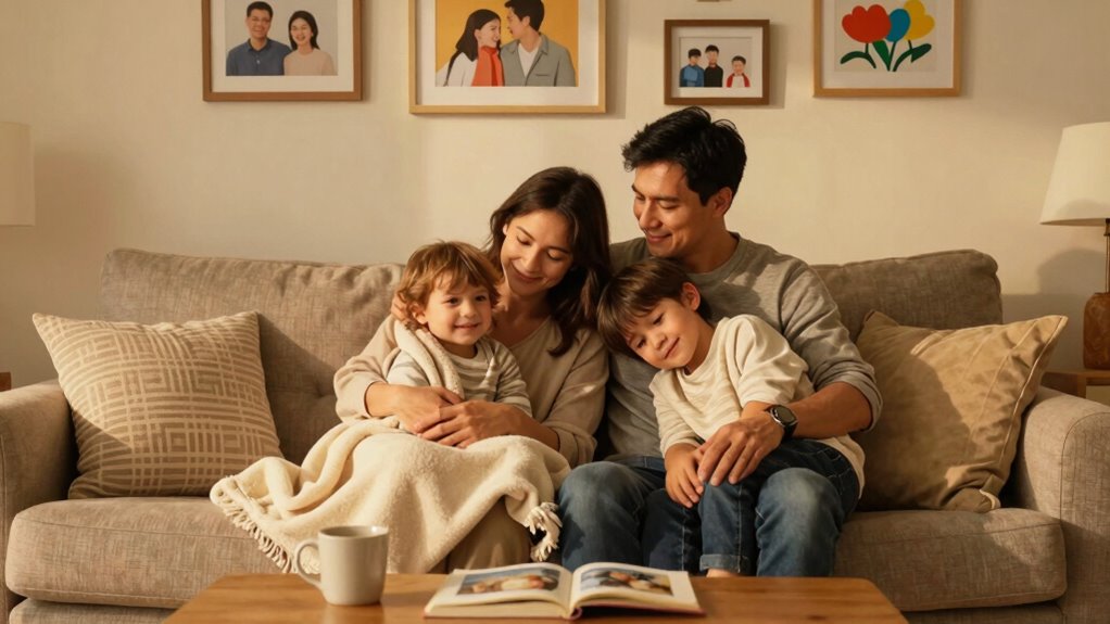 consistent family routines foster security