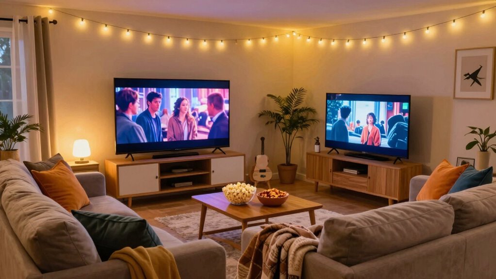 create cozy home theater