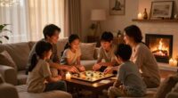create peaceful family evenings