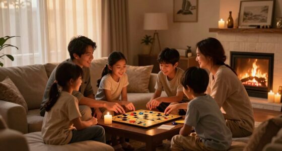 create peaceful family evenings