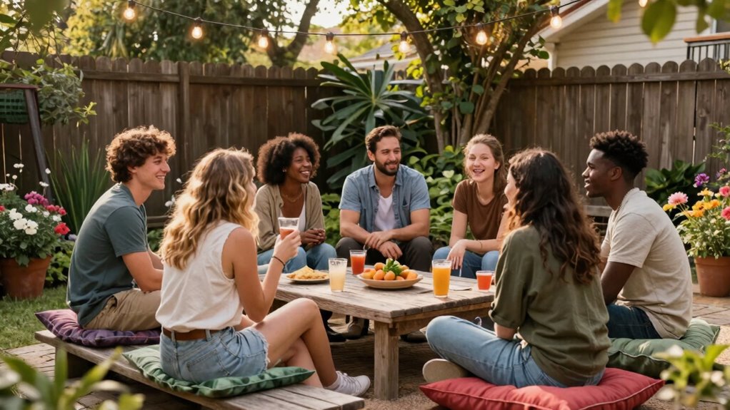 easing and naturalizing social gatherings