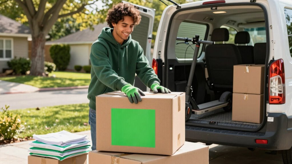 eco friendly moving tips