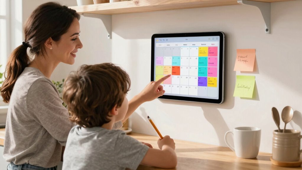 effective household schedule coordination