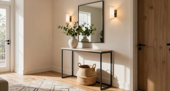 entryway refresh improves home