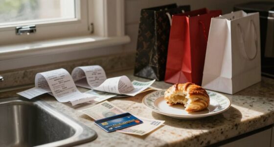 financial stress from indulgence