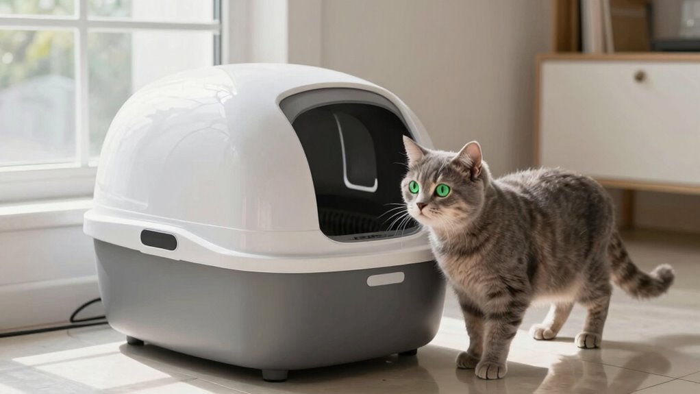 gradual litter box transition