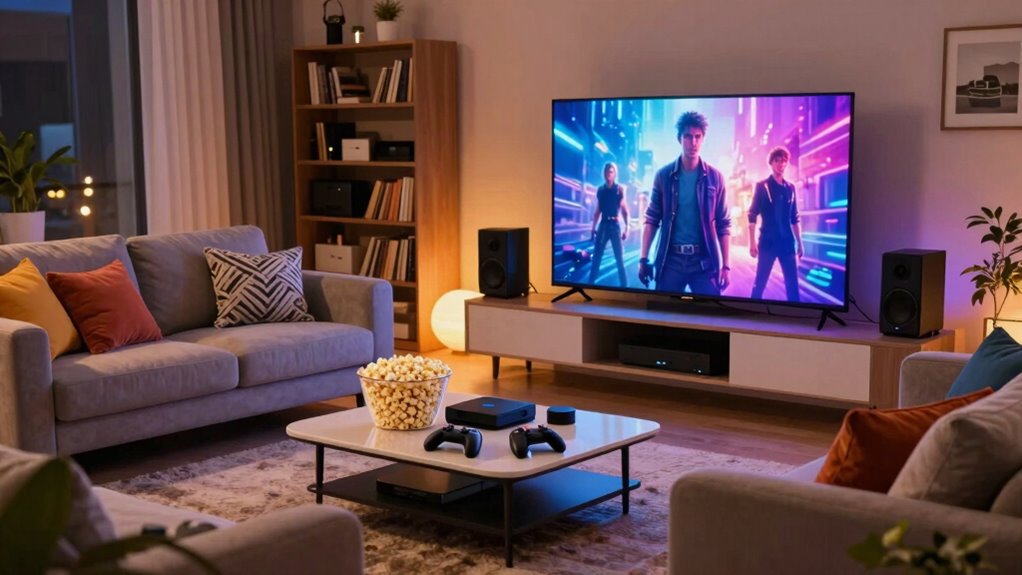 home entertainment outdoor socializing
